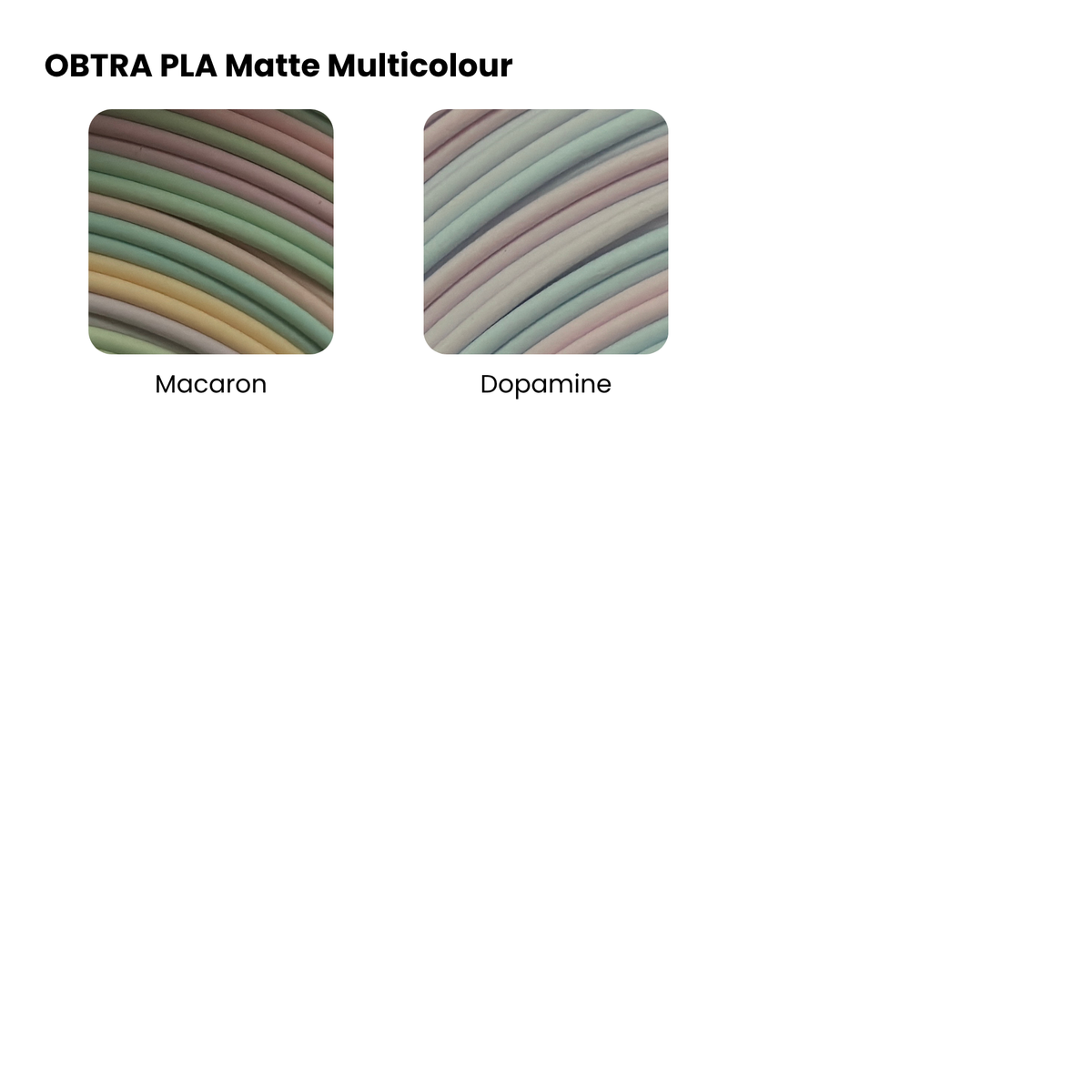 PLA Matte Multicolour